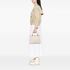 GG Canvas Bamboo Satchel