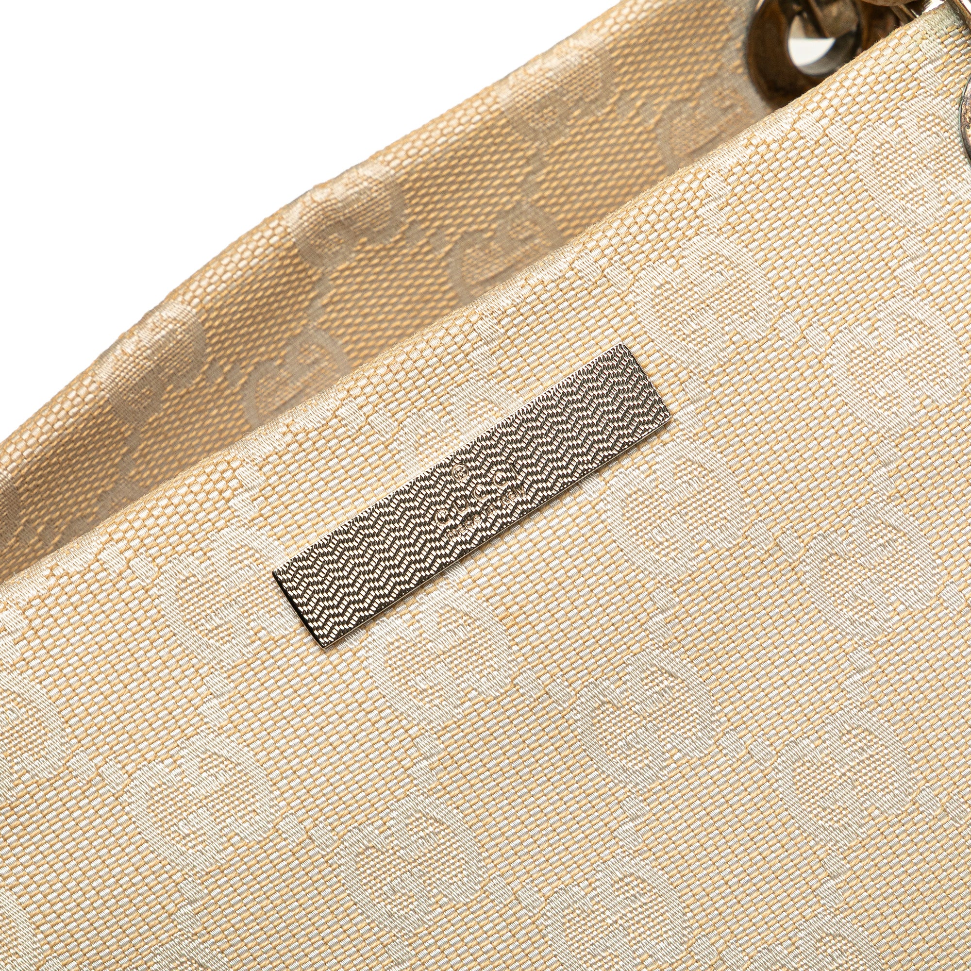 GG Canvas Bamboo Satchel