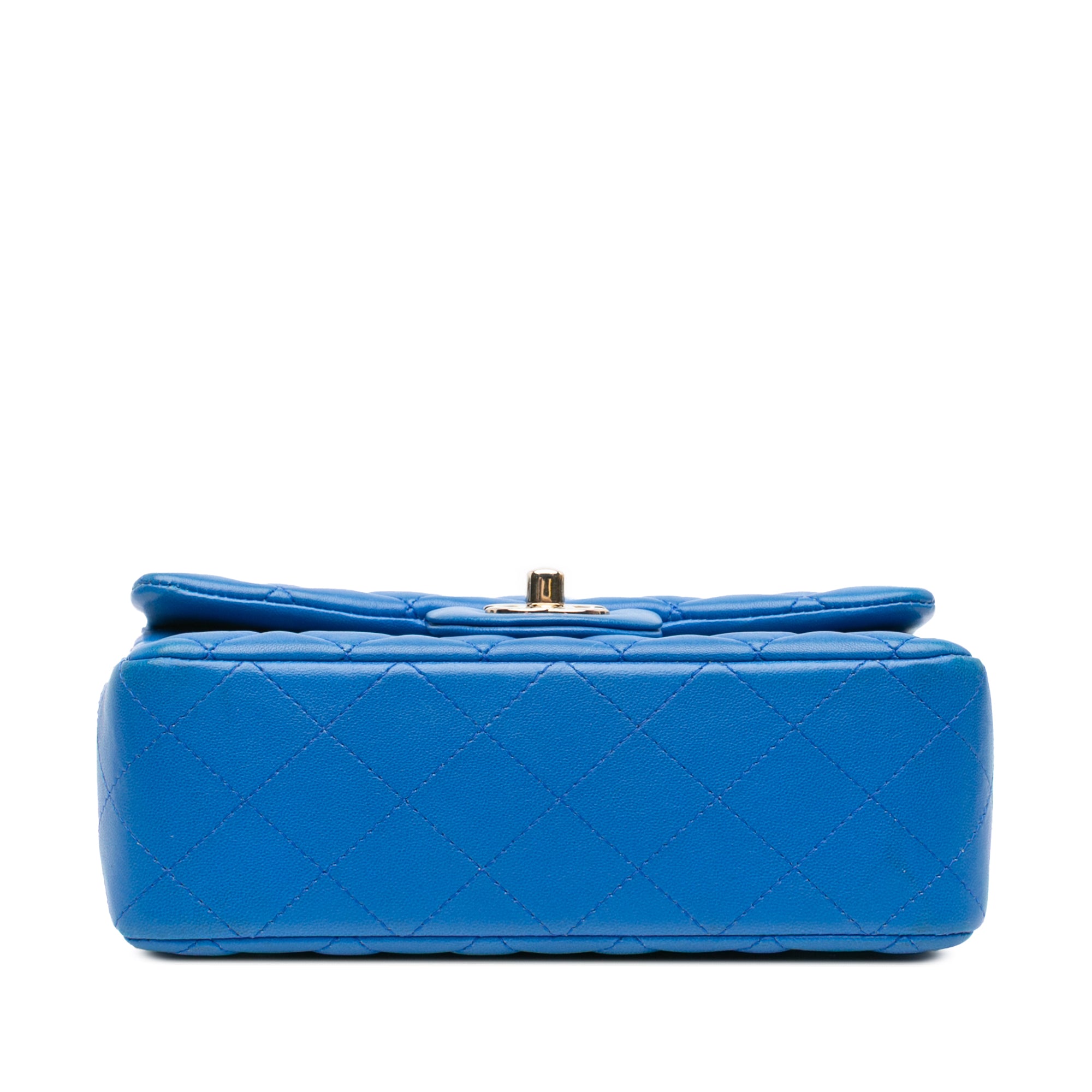 Mini Rectangular Classic Lambskin Single Flap