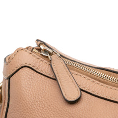 Medium Pebbled Calfskin Bella Shoulder Bag