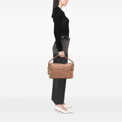 Medium Pebbled Calfskin Bella Shoulder Bag