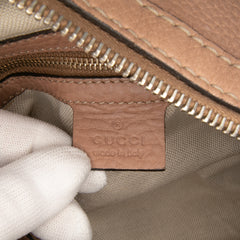Medium Pebbled Calfskin Bella Shoulder Bag