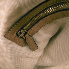 Medium Pebbled Calfskin Bella Shoulder Bag