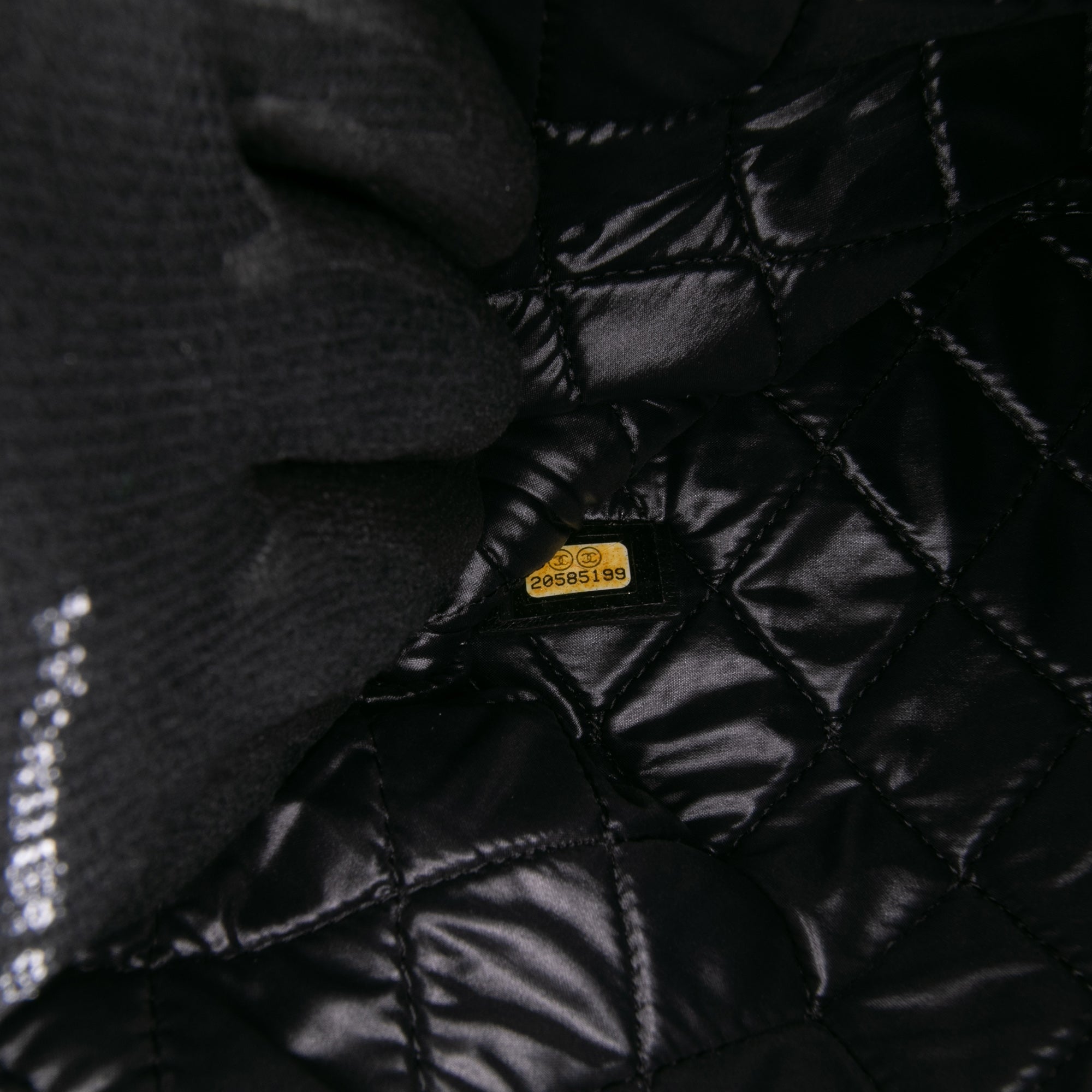 Medium Quilted Patent O Case Clutch