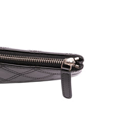 Medium Quilted Patent O Case Clutch