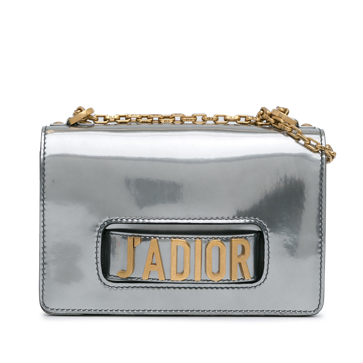 Medium Patent J'Adior Chain Flap