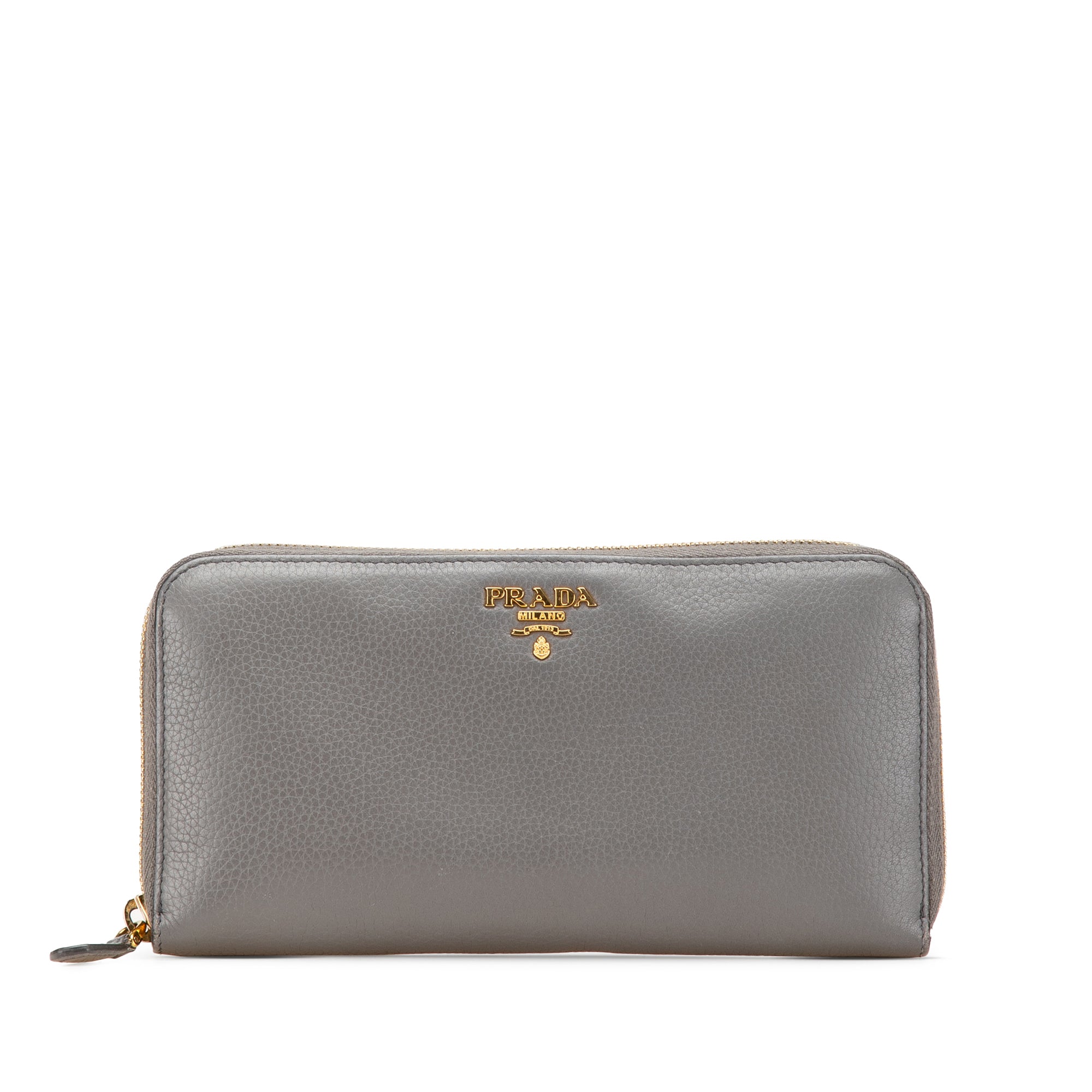 Vitello Daino Zip Around Long Wallet