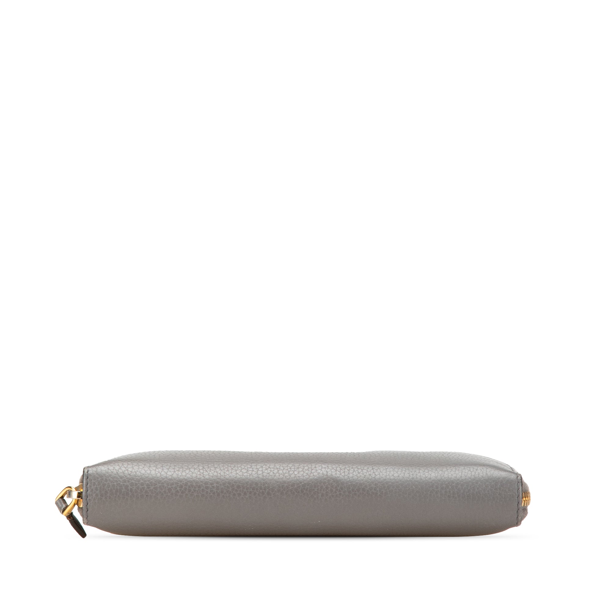 Vitello Daino Zip Around Long Wallet