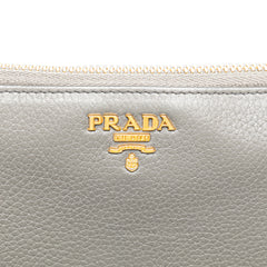 Vitello Daino Zip Around Long Wallet