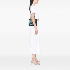 Medium Deerskin Floral Print Lady Dior