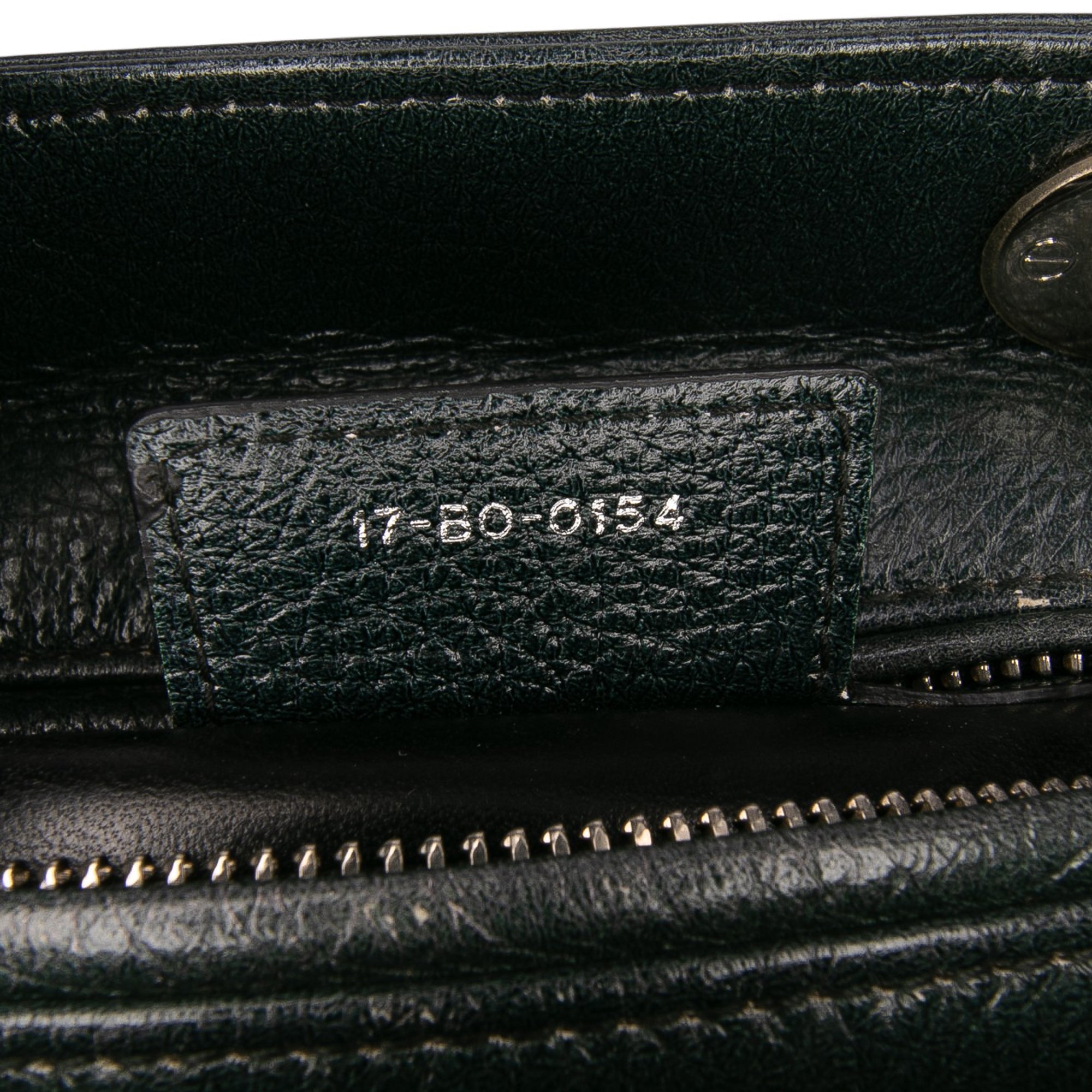 Medium Deerskin Floral Print Lady Dior