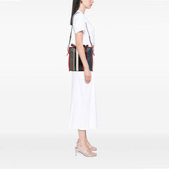 S Lambskin Bazar Shopper Satchel