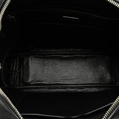 Bicolor Saffiano Briefcase