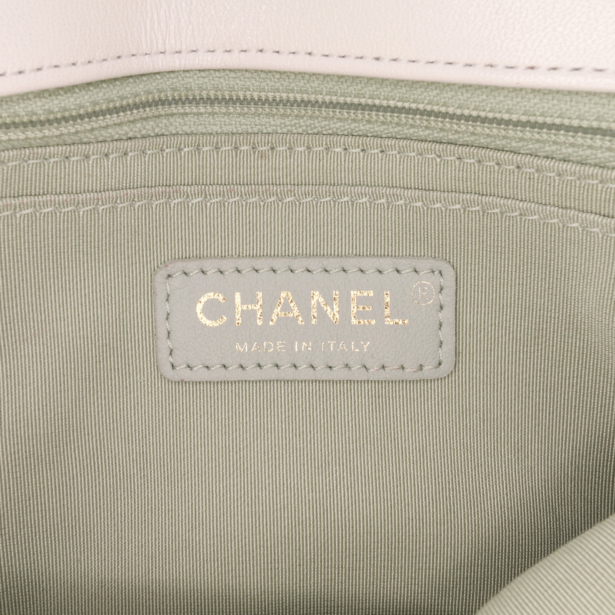 CC Quilted Calfskin Single Flap