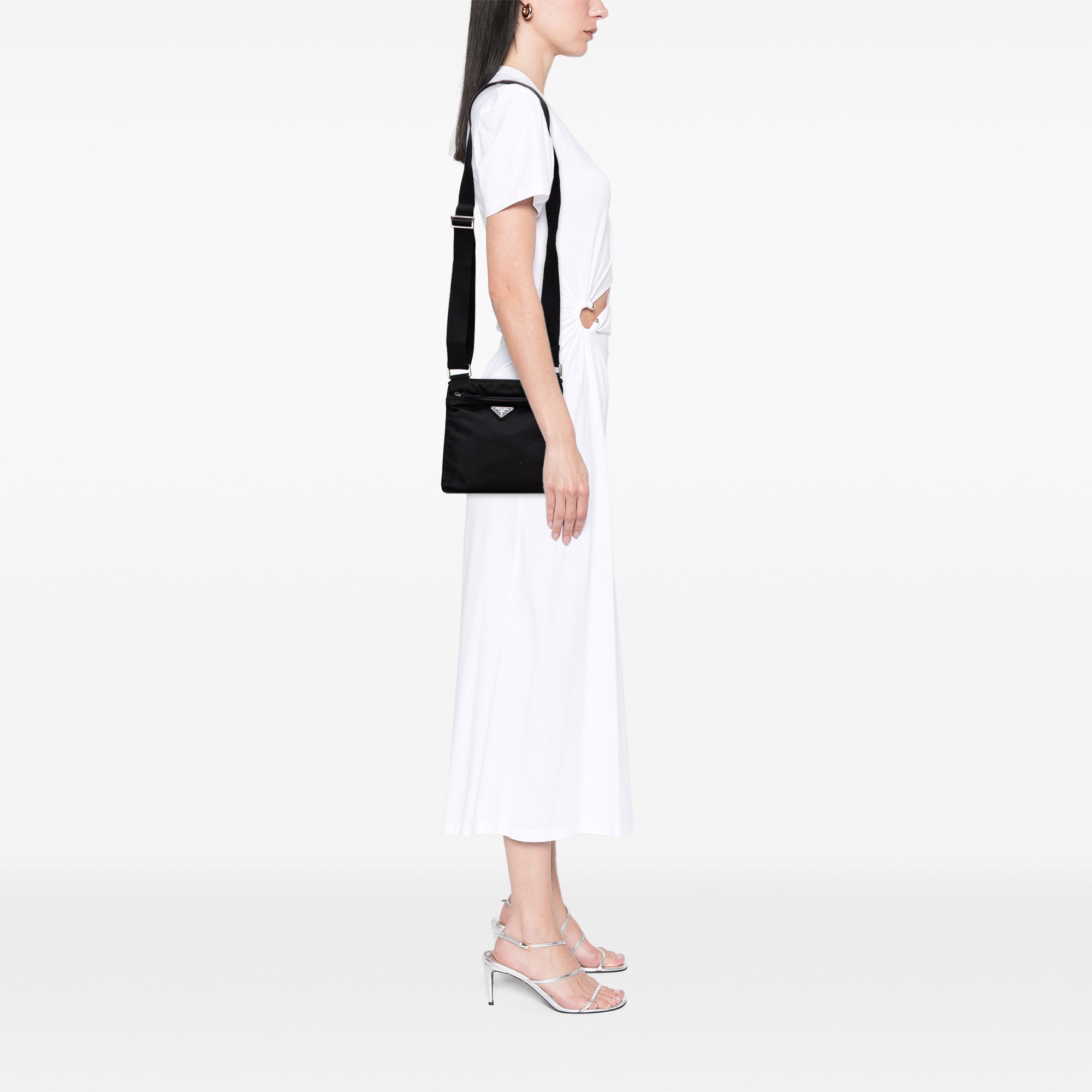 Tessuto Zip Top Crossbody