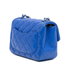 Mini Square Classic Lambskin Single Flap