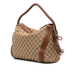 Medium GG Canvas Bella Shoulder Bag