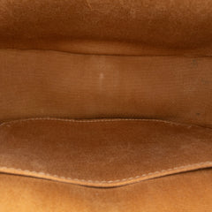 Medium Triomphe Coated Canvas Folco Crossbody