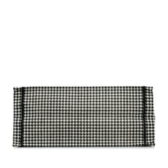 Large Houndstooth Embroidered Book Tote_4