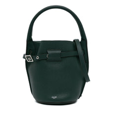 Nano Leather Big Bucket Bag