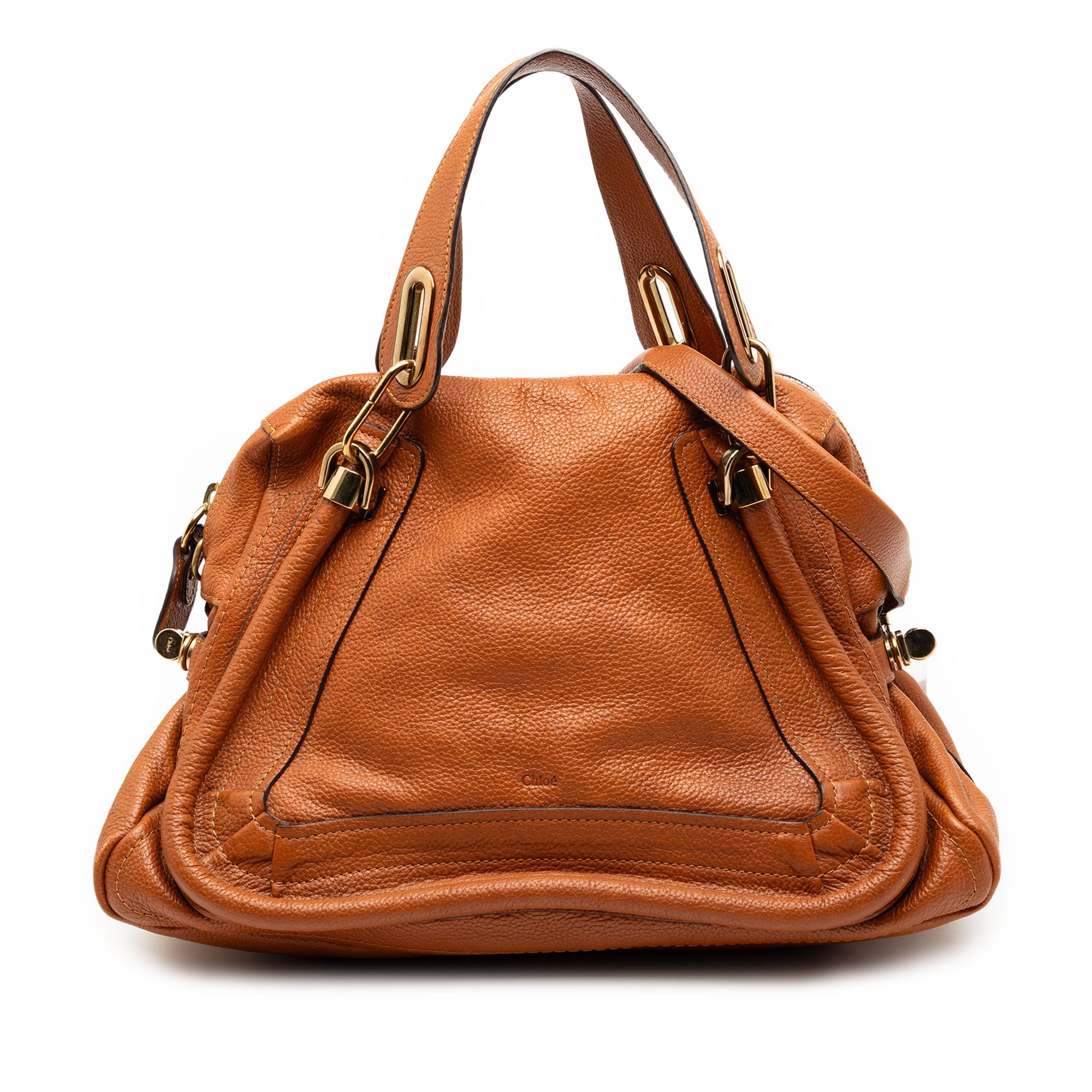 Medium Leather Paraty Satchel