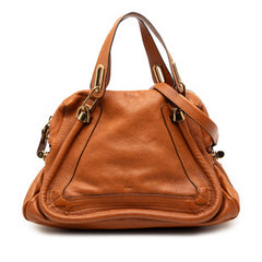Medium Leather Paraty Satchel