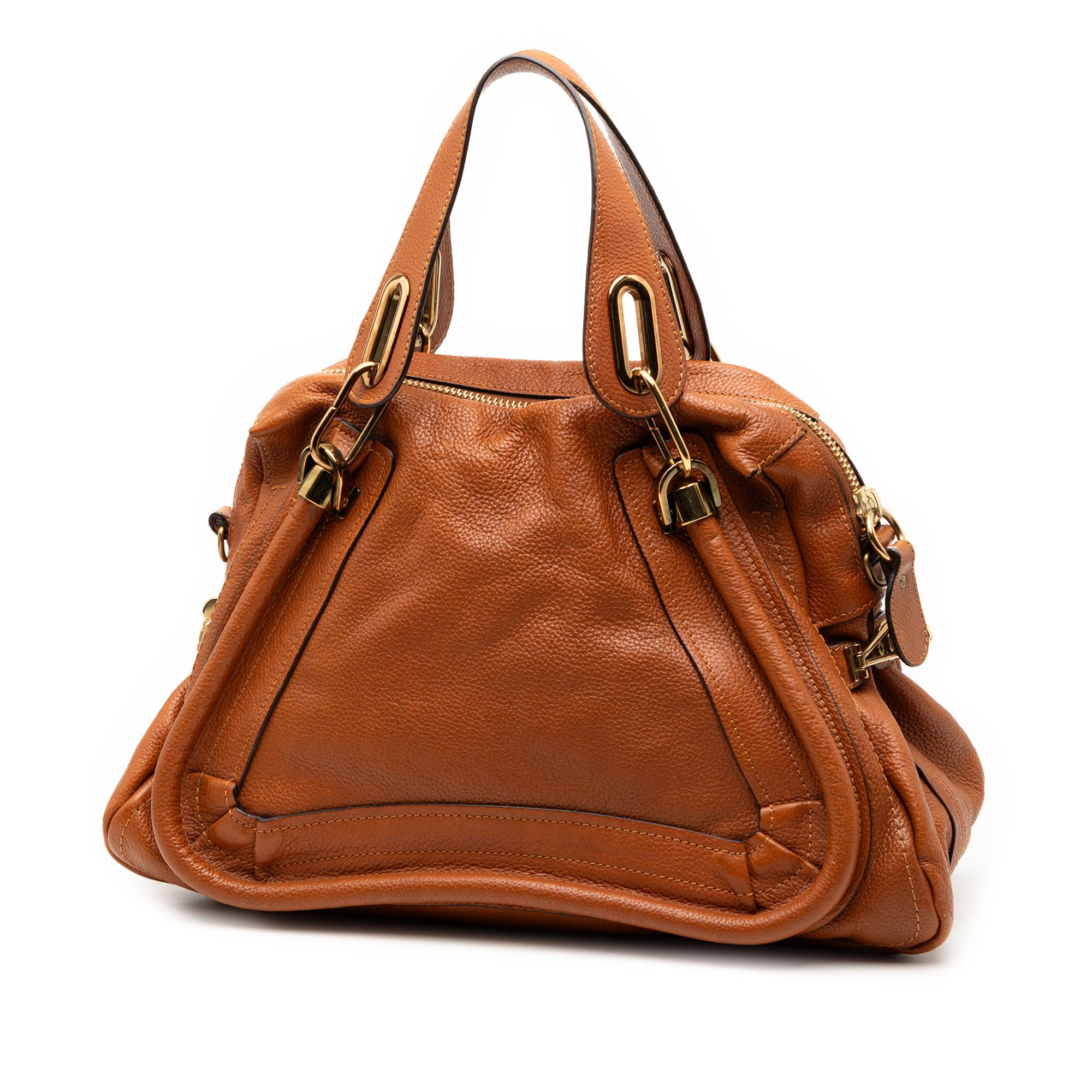Medium Leather Paraty Satchel