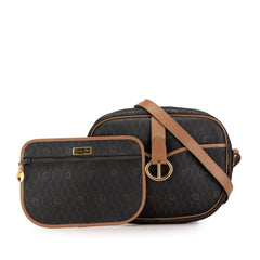 Honeycomb Coated Canvas Crossbody