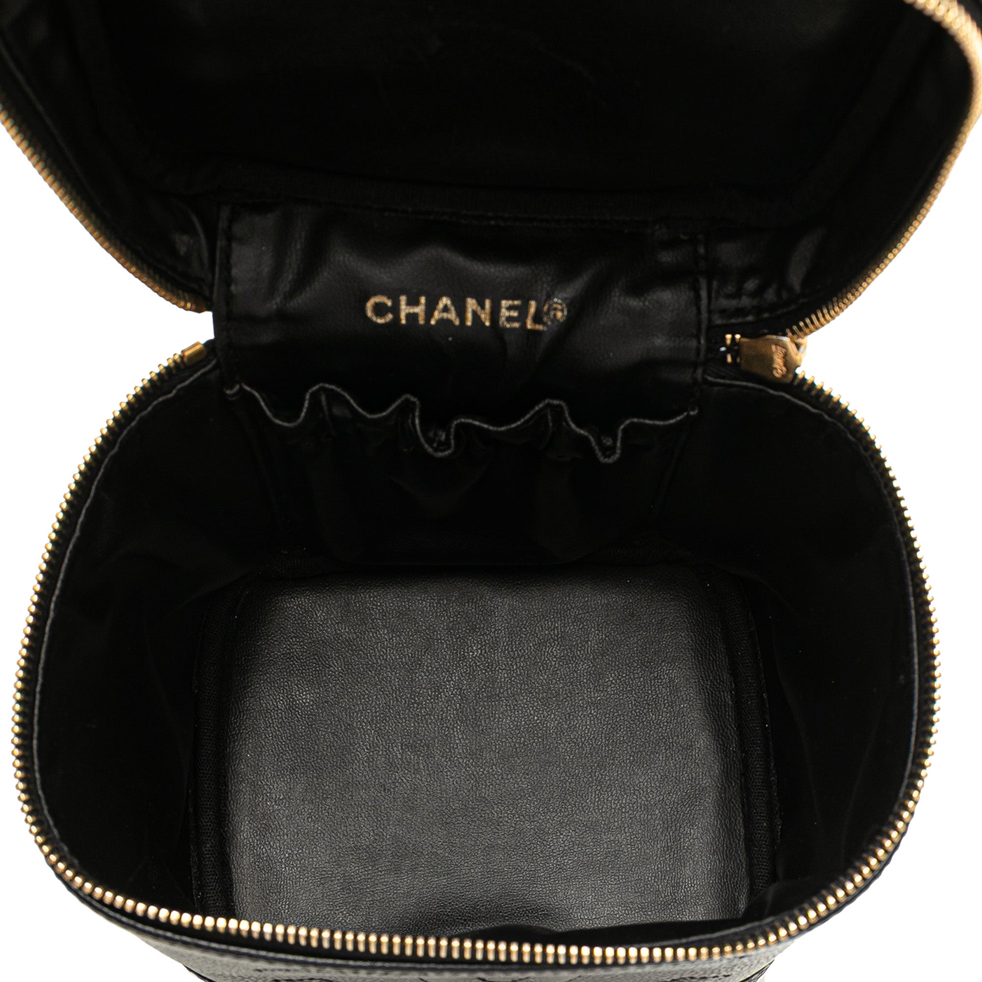 CC Caviar Vanity Bag