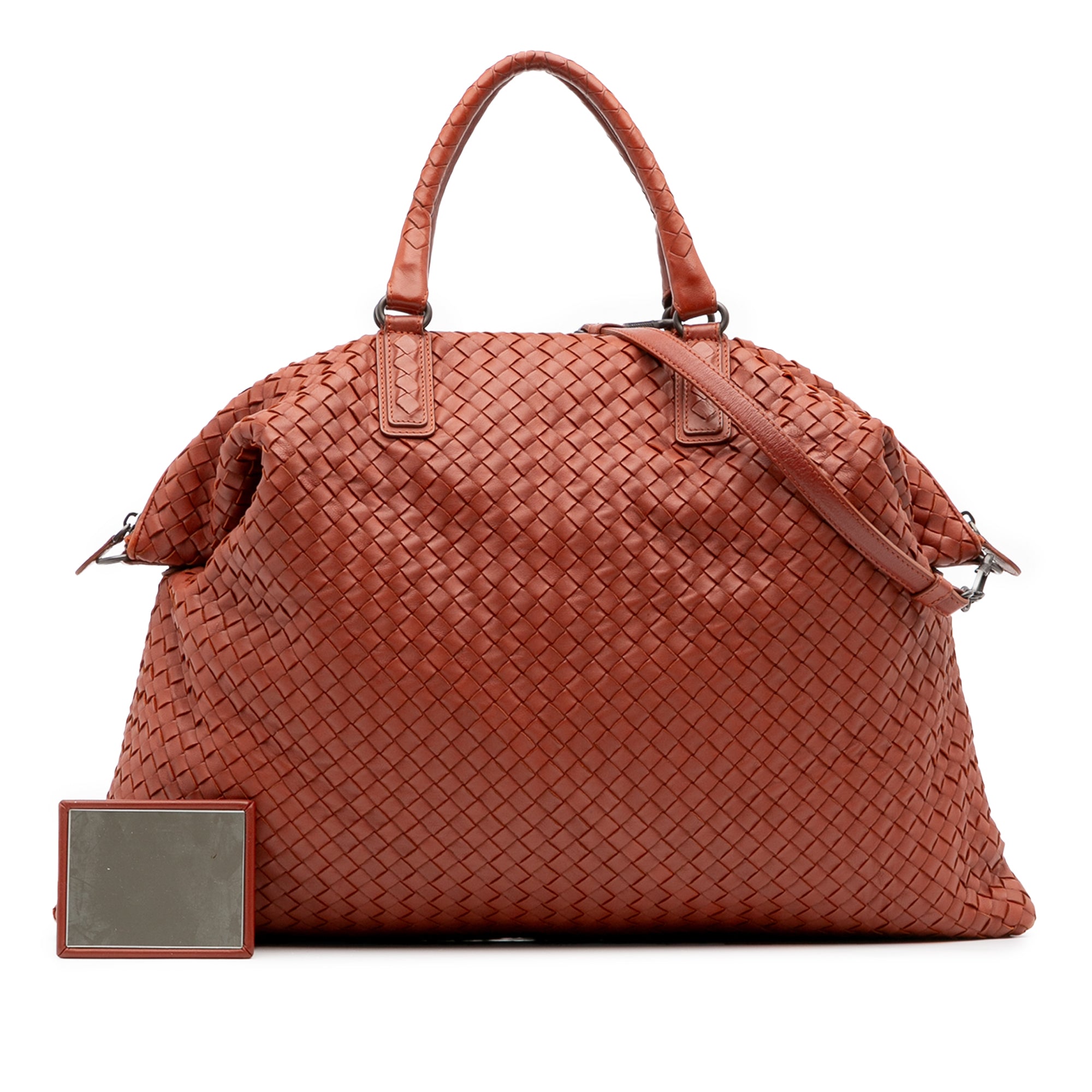 Maxi Nappa Intrecciato Convertible Travel Bag
