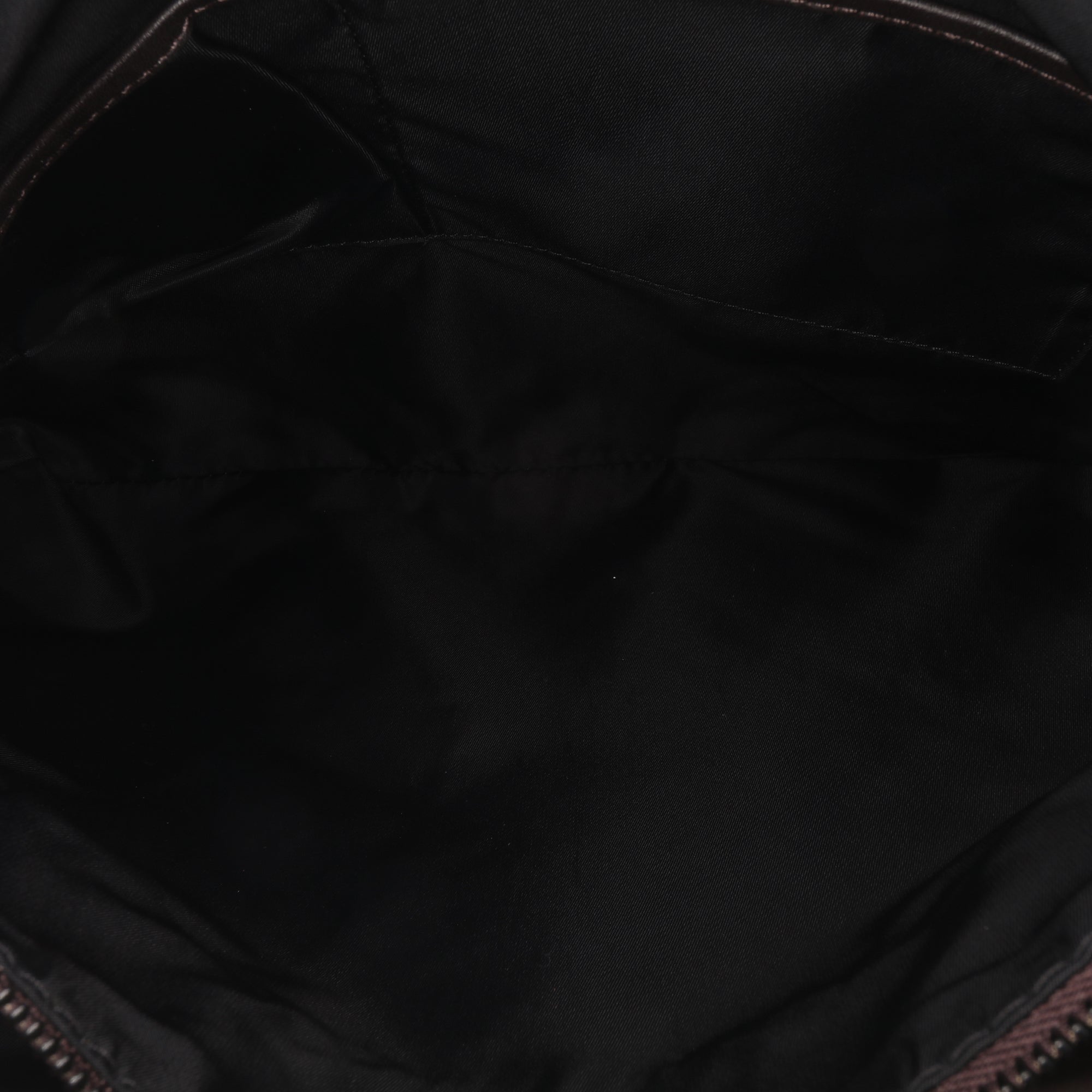 Tonal Check Nylon Hobo