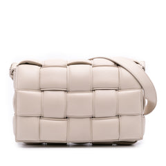 Nappa Intrecciato Padded Cassette Crossbody