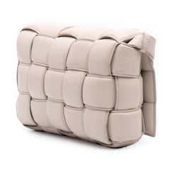 Nappa Intrecciato Padded Cassette Crossbody