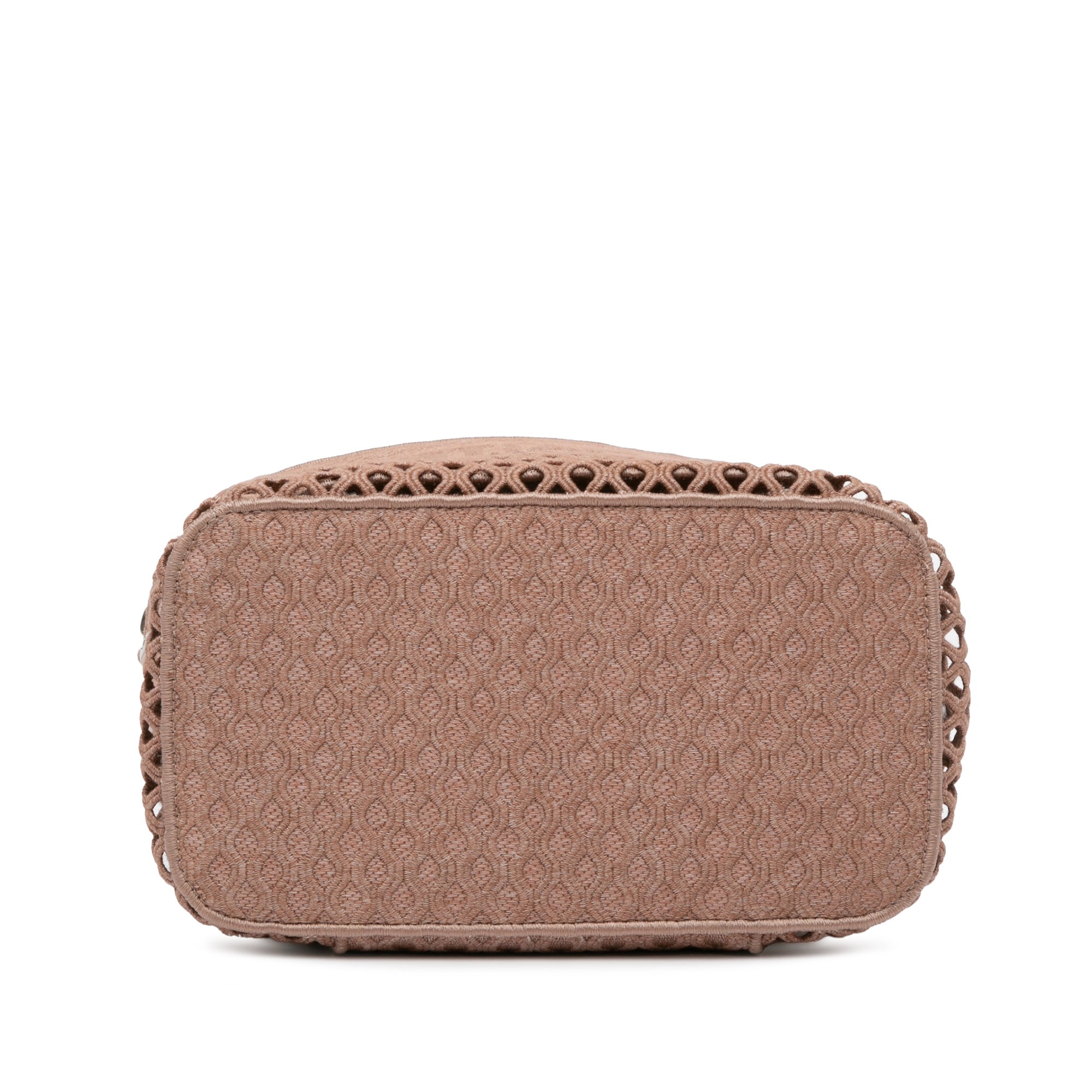 Mesh Embroidered Diortravel Vanity Case