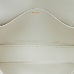Shiny Calfskin Claude Chain Shoulder Bag