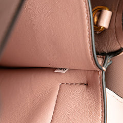 Medium Saffiano Cuir Double Satchel