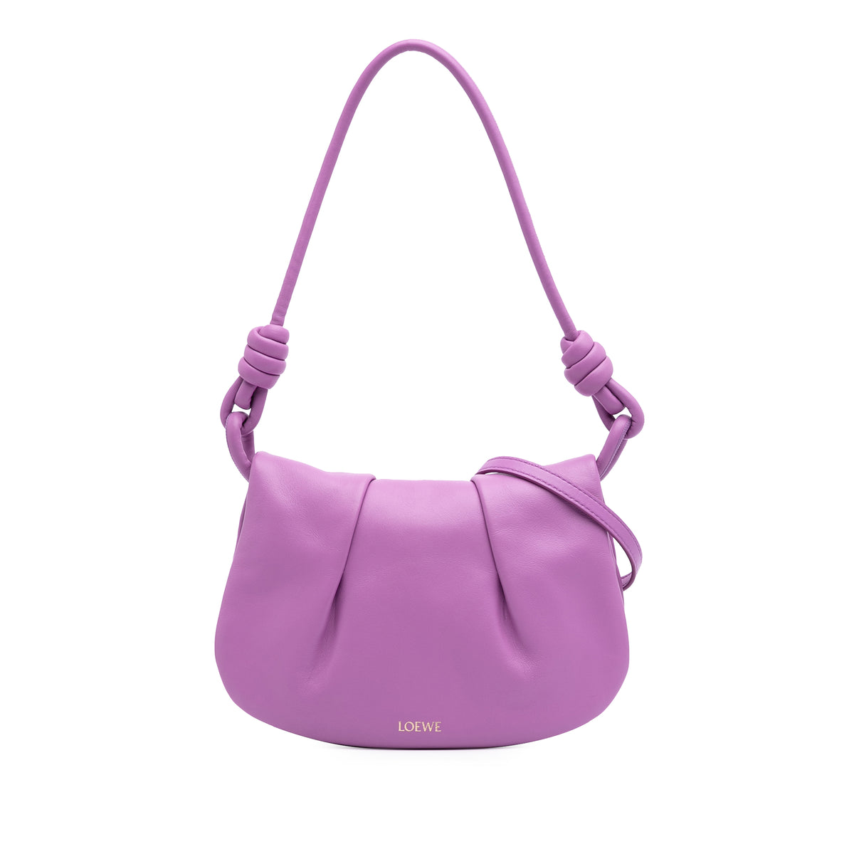 Shiny Calfskin Paseo Satchel