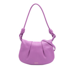 Shiny Calfskin Paseo Satchel