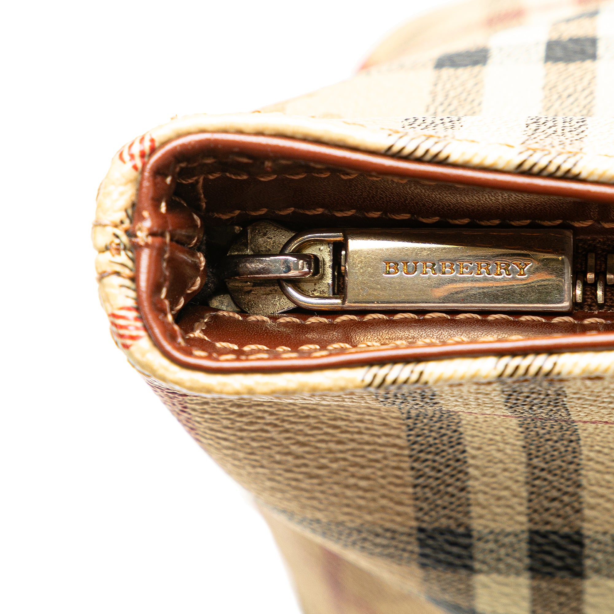 Haymarket Check Coated Canvas Tote