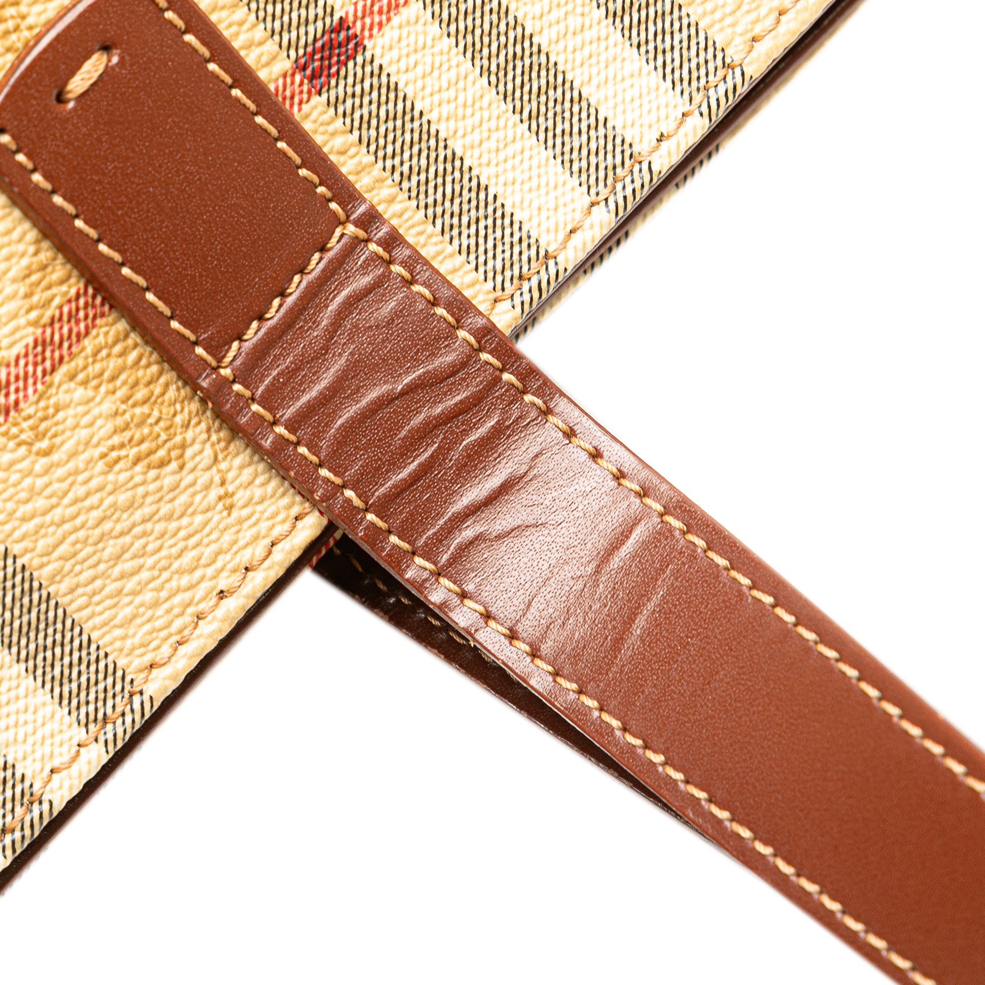 Haymarket Check Coated Canvas Tote