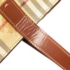 Haymarket Check Coated Canvas Tote