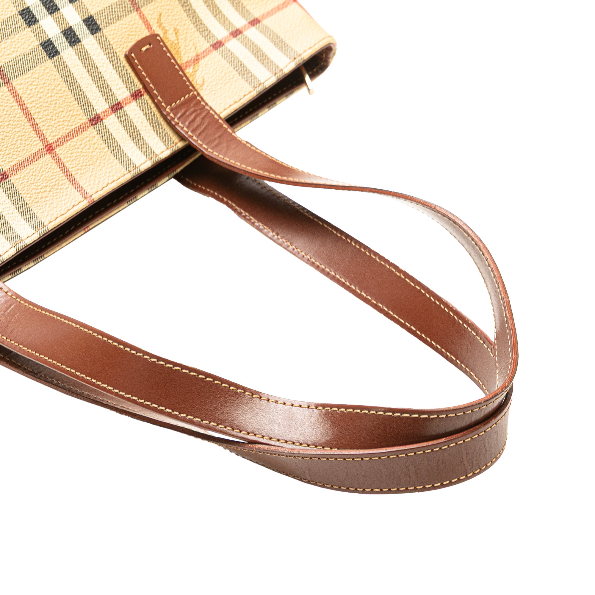 Haymarket Check Coated Canvas Tote