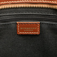 Haymarket Check Coated Canvas Tote
