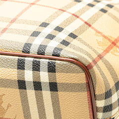 Haymarket Check Coated Canvas Tote