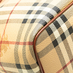 Haymarket Check Coated Canvas Tote