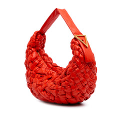 Foulard Intrecciato Calfskin Banana Hobo