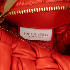 Foulard Intrecciato Calfskin Banana Hobo