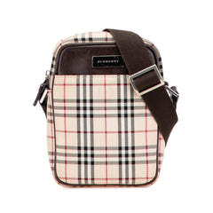 House Check Canvas Crossbody