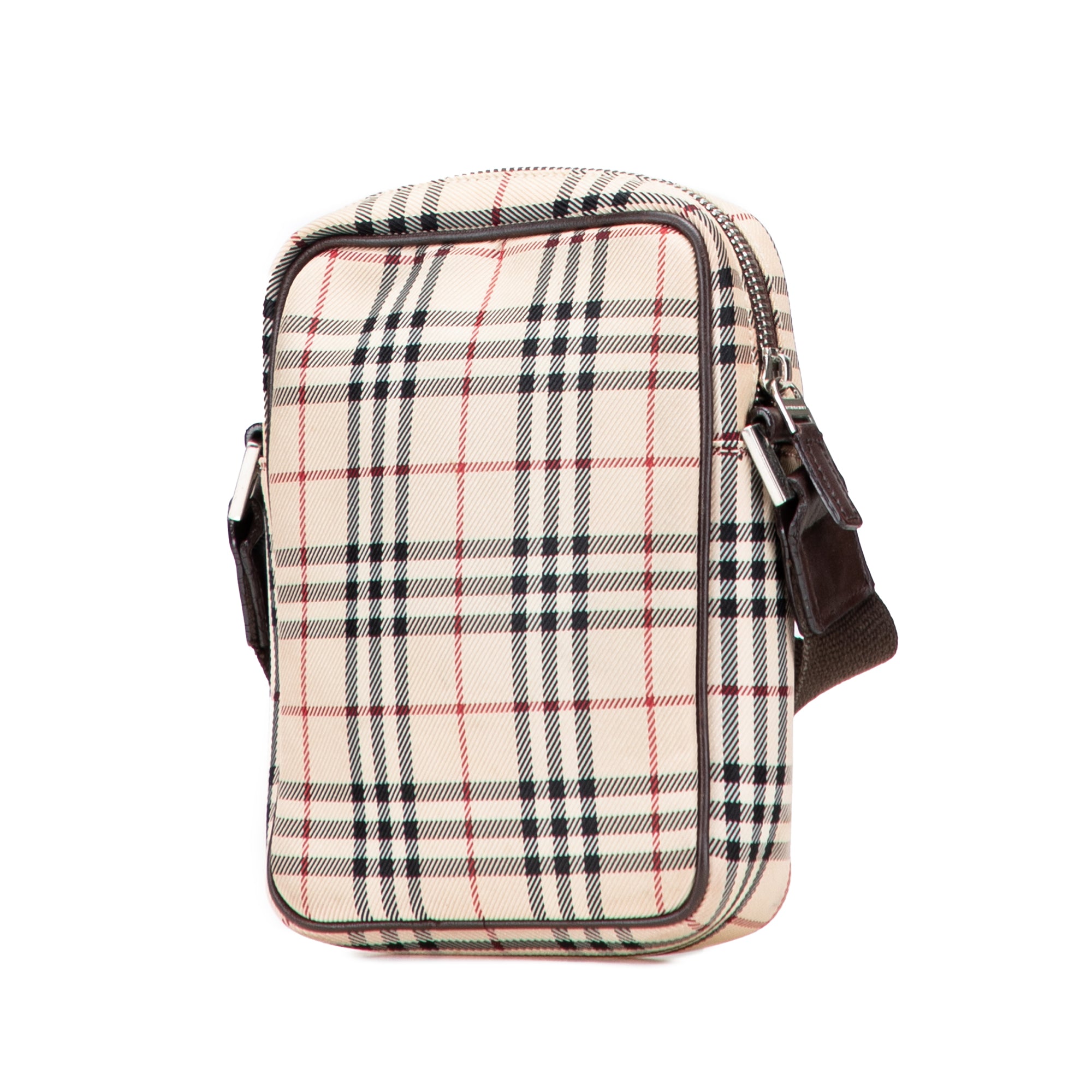 House Check Canvas Crossbody