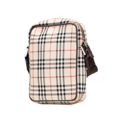 House Check Canvas Crossbody